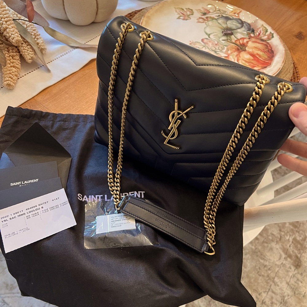 Never carried YSL Saint Laurent Lou Lou Small-authentic